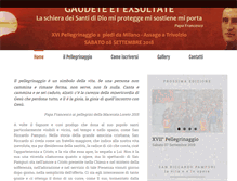 Tablet Screenshot of pellegrinaggiopampuri.org